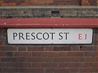 prescot street e1